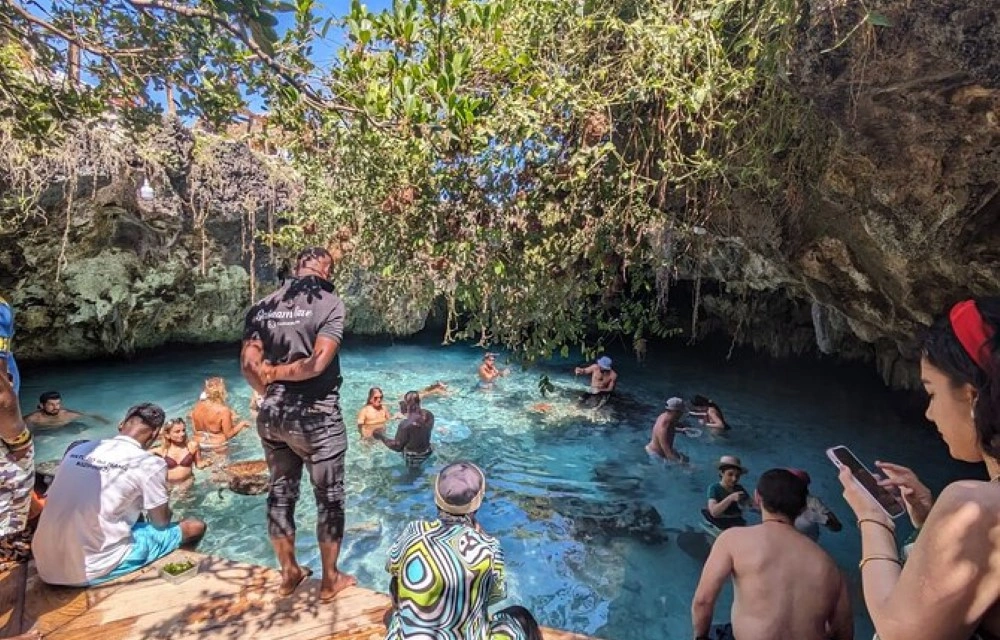 Salaam Cave With Mtende Beach  in Zanzibar Pictures