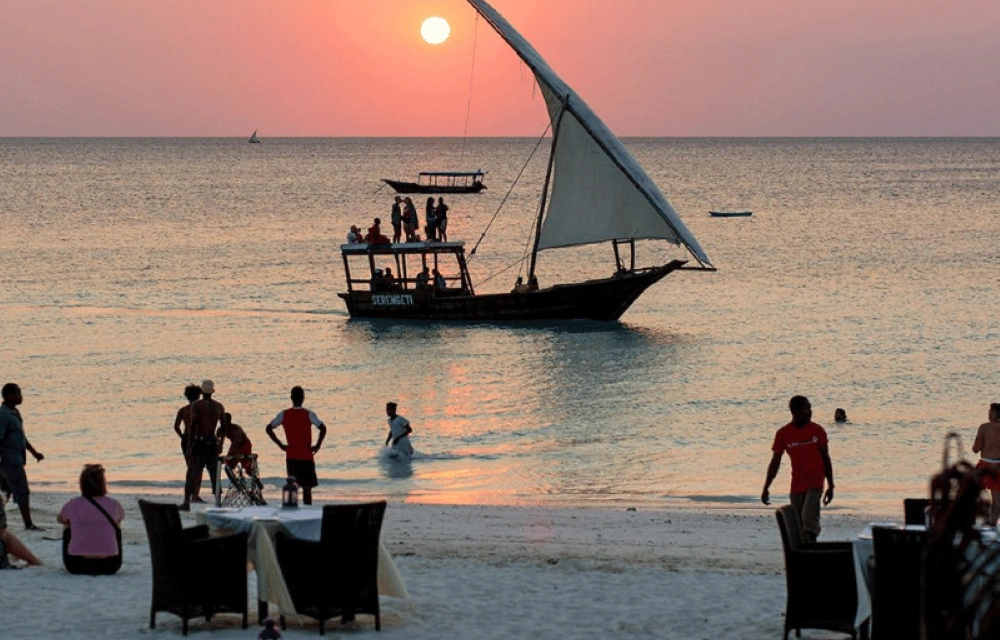 Sunset Cruising Nungwi in Zanzibar Pictures